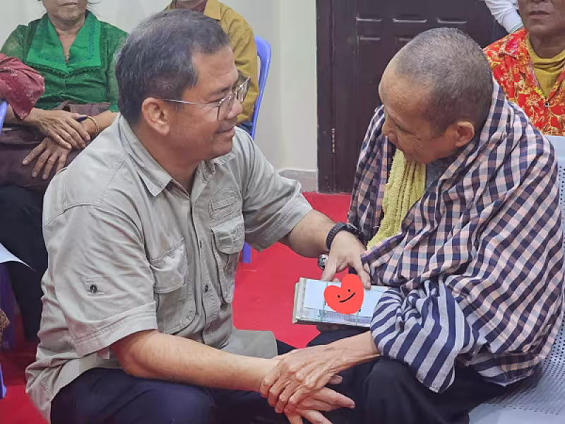 អ.ន.ក.ខេត្តឧត្តរមានជ័យ បើកថវិកាថវិកាមួយលើកដំបូងជូនគ្រួសារសពសមាជិក ២៣គ្រួសារ - Image 7