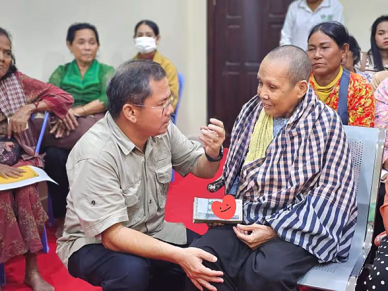 អ.ន.ក.ខេត្តឧត្តរមានជ័យ បើកថវិកាថវិកាមួយលើកដំបូងជូនគ្រួសារសពសមាជិក ២៣គ្រួសារ - Image 8