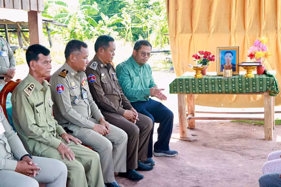 អ.ន.ក.ខេត្តឧត្តរមានជ័យ ចុះប្រគល់ថវិកាបេឡាមរណសង្គ្រោះជូនគ្រួសារសពជាសមាជិក - Image 4
