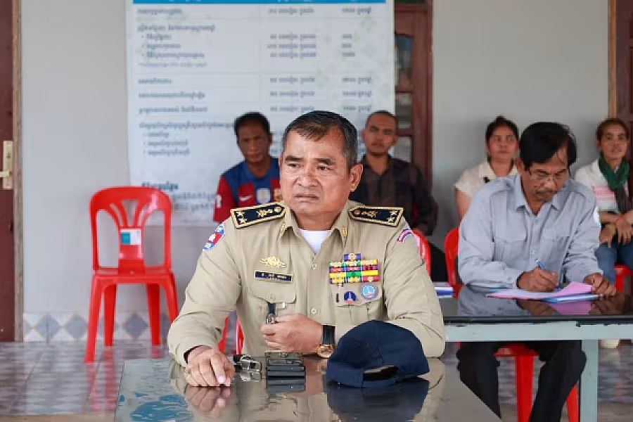 លោកជំទាវ ឈី វ៉ា នាំយកអំណោយ និងថវិកាបេឡាមករណសង្គ្រោះជូនគ្រួសារសពសមាជិក - Image 6