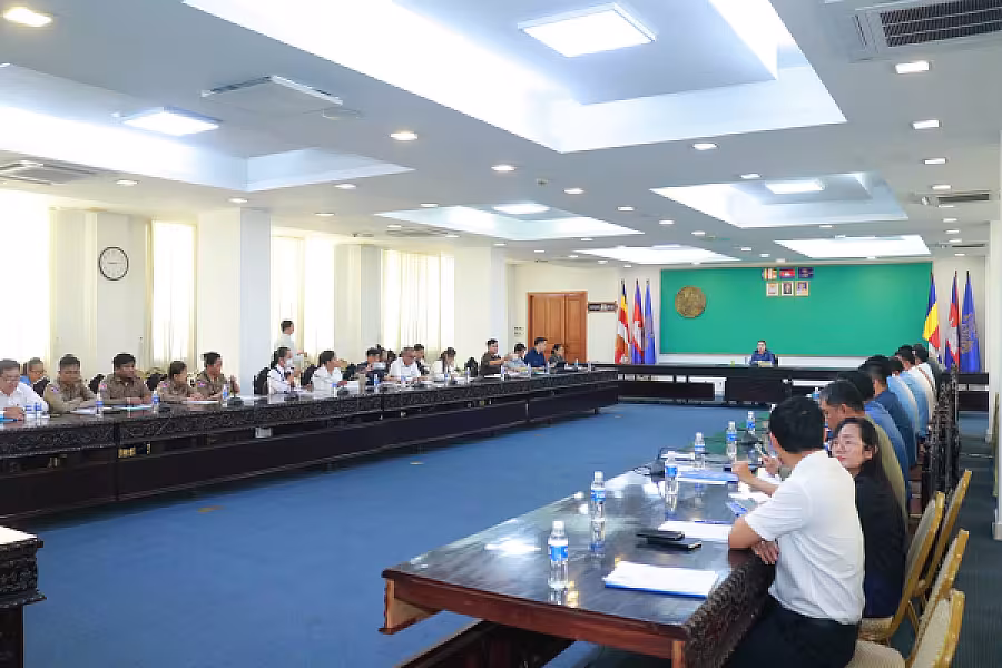អ.ន.ក. រាជធានីភ្នំពេញ ប្រជុំពិនិត្យវឌ្ឍភាពការងារ និងលើកទិសដៅសម្រាប់អនុវត្តបន្ដតាមបណ្ដាគណៈកម្មាធិការ អ.ន.ក.ខណ្ឌទាំង១៤ - Image 6