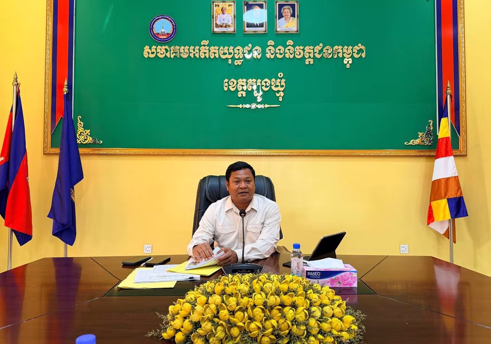 អ.ន.ក.ខេត្តត្បូងឃ្មុំ ប្រជុំត្រួតពិនិត្យរបាយការណ៍វាយតម្លៃ សមាជិកអតីតយុទ្ធជន ដែលបានដាក់ពាក្យស្នើសុំដី និងផ្ទះ