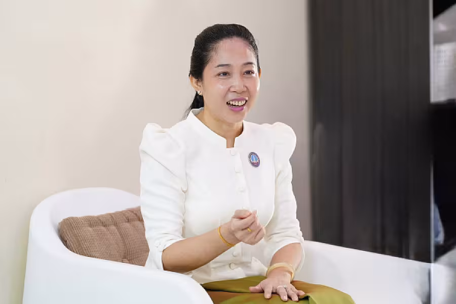 លោកជំទាវ ទុយ សិរីរតនៈ នេត្រភក្ត្រា អញ្ជើញចុះសួរសុខទុក្ខនិវត្តជនដែលជាអតីតមន្ត្រីរាជការក្រសួងព័ត៌មាន - Image 7