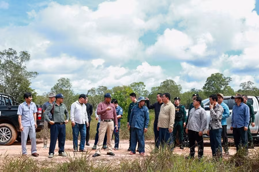 អនុប្រធាន អ.ន.ក. ខេត្តកោះកុង ចុះត្រួតពិនិត្យទីតាំងសម្បទានដីសង្គមកិច្ចសម្រាប់សាងសង់ផ្ទះសមាជិក - Image 5