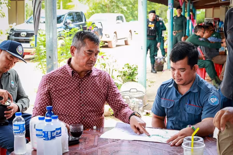 អនុប្រធាន អ.ន.ក. ខេត្តកោះកុង ចុះត្រួតពិនិត្យទីតាំងសម្បទានដីសង្គមកិច្ចសម្រាប់សាងសង់ផ្ទះសមាជិក - Image 8