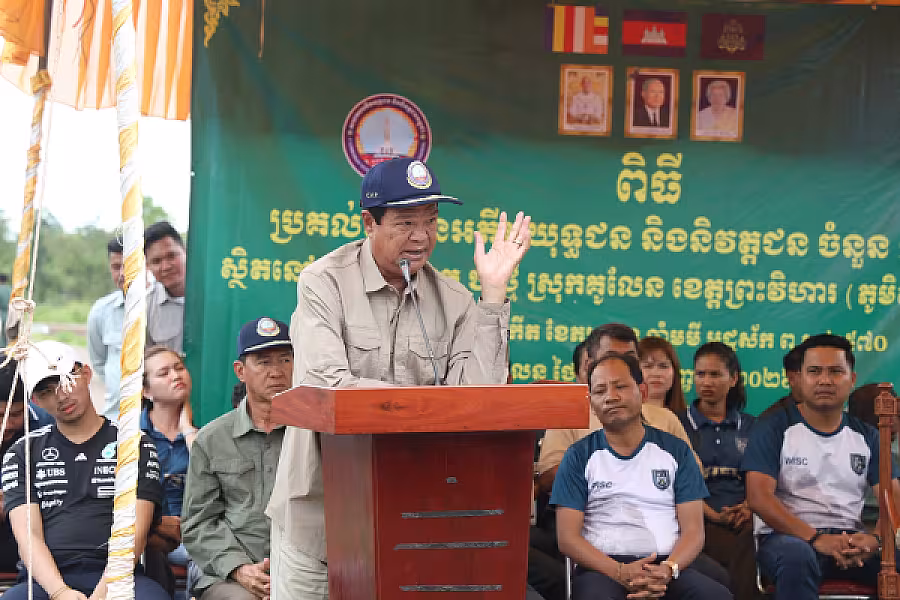 ឯកឧត្តម គន់ គីម អញ្ជើញប្រគល់ផ្ទះ ១០២ខ្នង ជាអំណោយរបស់សម្តេចតេជោ ហ៊ុន សែន ជូនអតីតយុទ្ធជន និងនិវត្តជន ក្នុងខេត្តព្រះវិហារ - Image 7