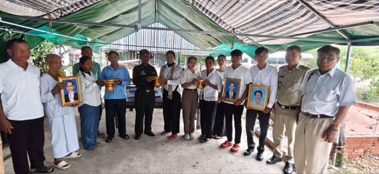 អ.ន.ក.ខេត្តកំពង់ឆ្នាំង នាំយកថវិកាបេឡាមរណសង្គ្រោះជូនគ្រួសារសពសមាជិក៤គ្រួសារ - Image 2