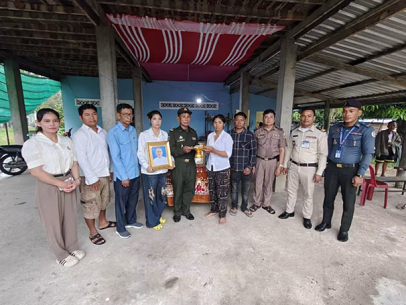 អ.ន.ក.ខេត្តកំពង់ឆ្នាំង នាំយកថវិកាបេឡាមរណសង្គ្រោះជូនគ្រួសារសពសមាជិក៤គ្រួសារ - Image 3