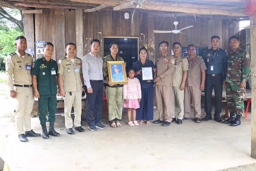 អ.ន.ក. ខេត្តប៉ៃលិន នាំយកថវិកាបេឡាមរណសង្គ្រោះជូនគ្រួសារសពសមាជិក - Image 2