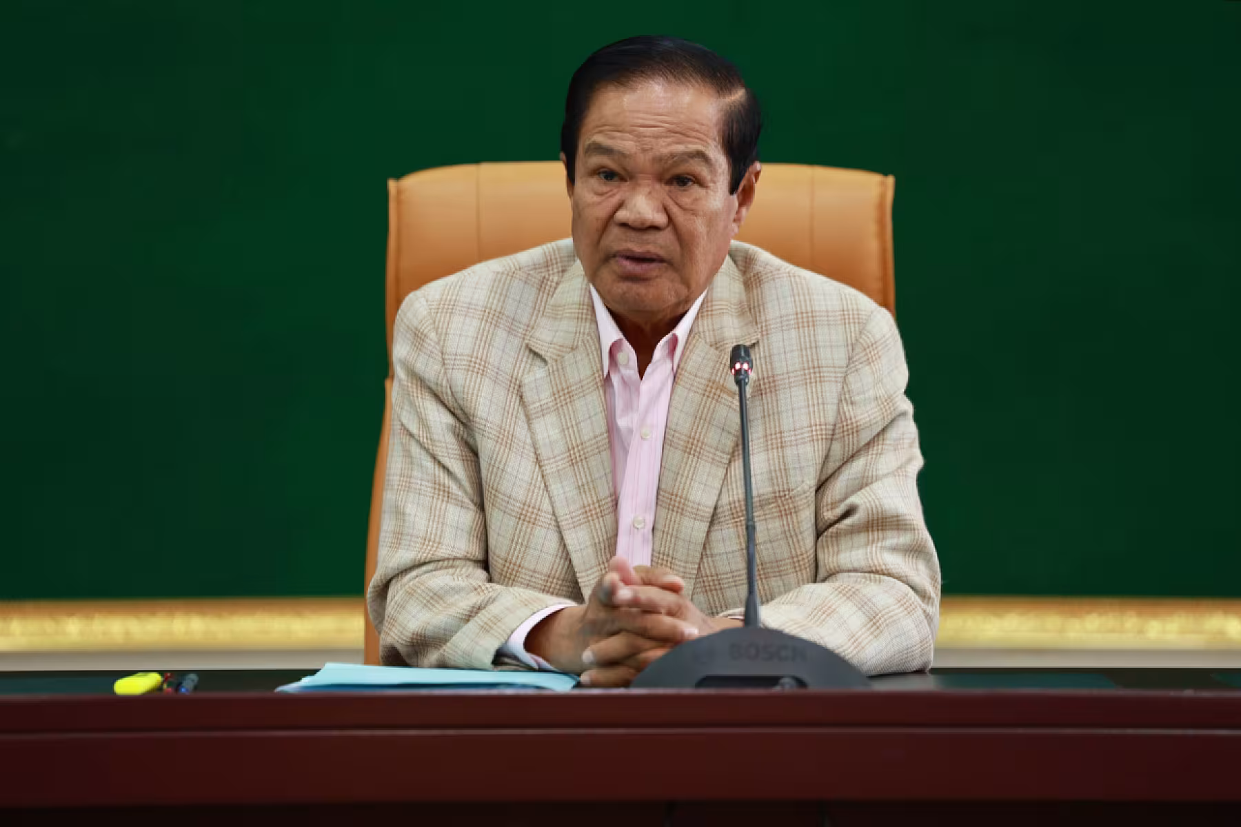 ឯកឧត្តម គន់ គីម អញ្ជើញដឹកនាំកិច្ចប្រជុំពិភាក្សាការងារធុរកិច្ចជាមួយថ្នាក់ដឹកនាំតាមបណ្តាខេត្តព្រំដែន កម្ពុជា ឡាវ និងវៀតណាម