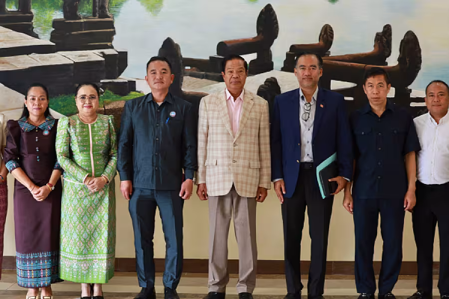 ឯកឧត្តម គន់ គីម អញ្ជើញដឹកនាំកិច្ចប្រជុំពិភាក្សាការងារធុរកិច្ចជាមួយថ្នាក់ដឹកនាំតាមបណ្តាខេត្តព្រំដែន កម្ពុជា ឡាវ និងវៀតណាម - Image 31