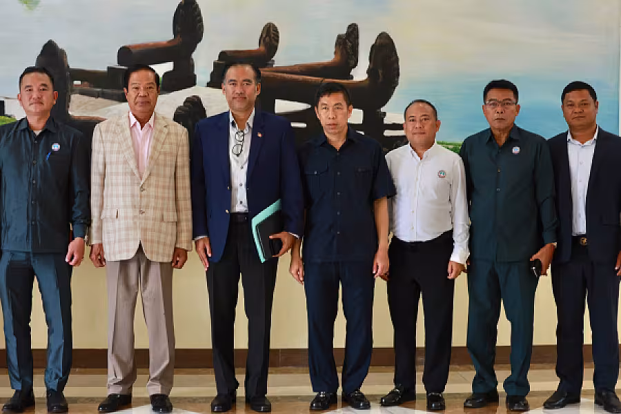 ឯកឧត្តម គន់ គីម អញ្ជើញដឹកនាំកិច្ចប្រជុំពិភាក្សាការងារធុរកិច្ចជាមួយថ្នាក់ដឹកនាំតាមបណ្តាខេត្តព្រំដែន កម្ពុជា ឡាវ និងវៀតណាម - Image 32