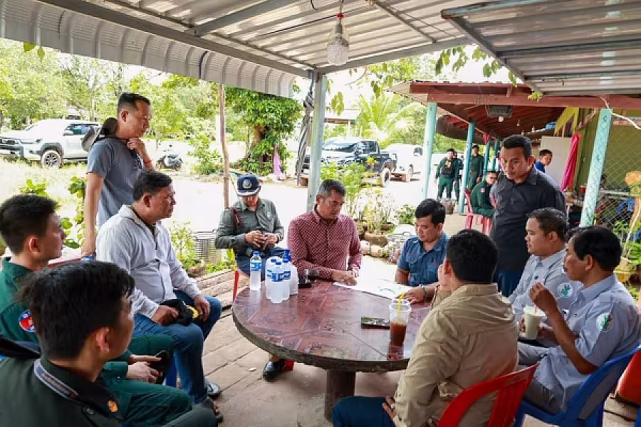 អ.ន.ក. ខេត្តកោះកុង ត្រួតពិនិត្យទីតាំងសម្បទានដីសង្គមកិច្ចដើម្បីសាងសង់ផ្ទះជូនសមាជិកទីទ័លក្រ - Image 4