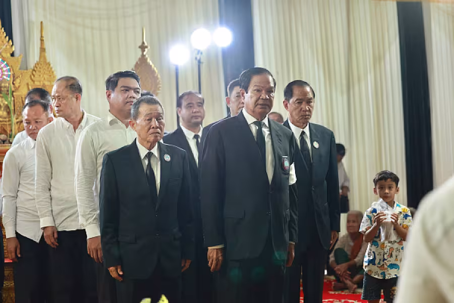 ឯកឧត្តម គន់ គីម អញ្ជើញដឹកនាំគណៈប្រតិភូ គោរពវិញ្ញាណក្ខន្ធសពម្តាយបង្កើត ឯកឧត្តម ឧត្តមសេនីយ៍ឯក អ៊ុក ឃ្នួច - Image 3