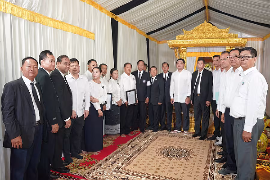 ឯកឧត្តម គន់ គីម អញ្ជើញដឹកនាំគណៈប្រតិភូ គោរពវិញ្ញាណក្ខន្ធសពម្តាយបង្កើត ឯកឧត្តម ឧត្តមសេនីយ៍ឯក អ៊ុក ឃ្នួច - Image 13
