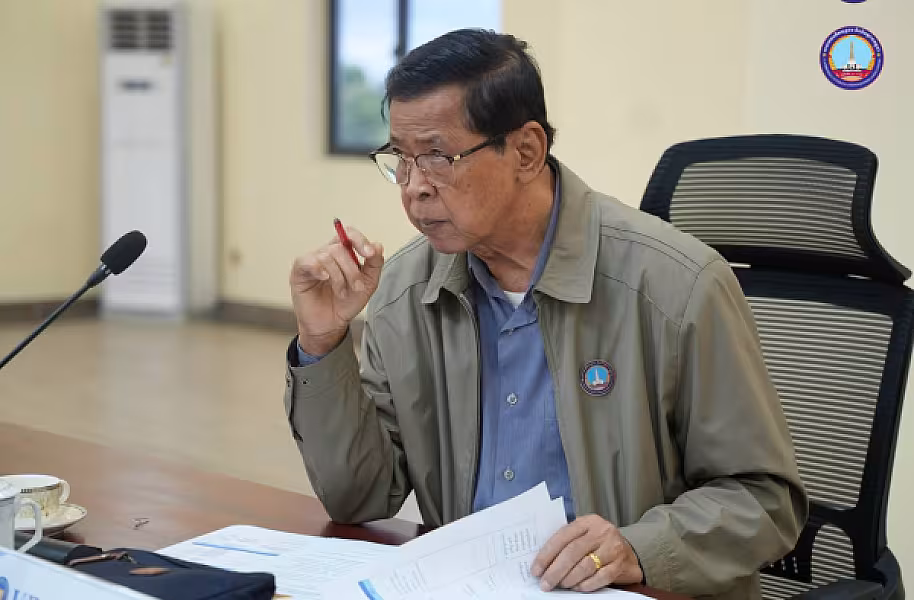 ឯកឧត្តម មាស សាវ៉ន អញ្ជើញដឹកនាំប្រជុំពិនិត្យវឌ្ឍនភាពការងារ និងការធ្វើតេស្តសាកល្បងដំណើរការកិច្ចប្រជុំ VECONAC 