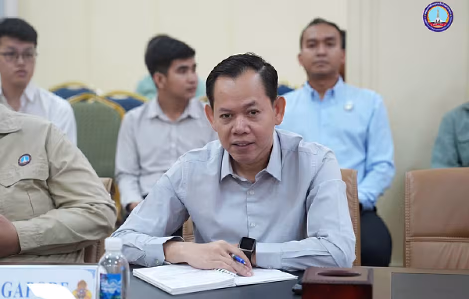 ឯកឧត្តម មាស សាវ៉ន អញ្ជើញដឹកនាំប្រជុំពិនិត្យវឌ្ឍនភាពការងារ និងការធ្វើតេស្តសាកល្បងដំណើរការកិច្ចប្រជុំ VECONAC  - Image 12