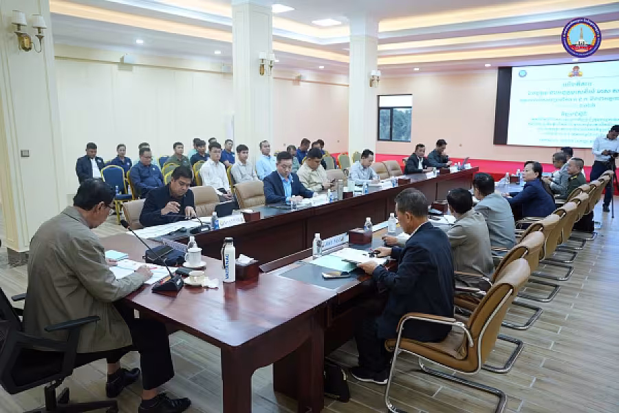 ឯកឧត្តម មាស សាវ៉ន អញ្ជើញដឹកនាំប្រជុំពិនិត្យវឌ្ឍនភាពការងារ និងការធ្វើតេស្តសាកល្បងដំណើរការកិច្ចប្រជុំ VECONAC  - Image 19