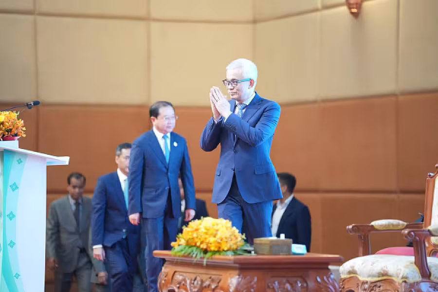 ឯកឧត្តម អូន ព័ន្ធមុនីរ័ត្ន អញ្ជើញដាក់ដំណើរការផែនការប្រតិបត្តិសម្រាប់អនុវត្តន៍គោលការណ៍ណែនាំក្របខណ្ឌកិច្ចគាំពារសង្គមឆ្លើយតបនឹងគ្រោះអាសន្នឆ្នាំ២០២៦-២០៣០