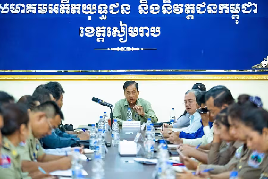 អ.ន.ក. ខេត្តសៀមរាបបើកកិច្ចប្រជុំពិនិត្យវឌ្ឍនភាពការងារសមាគម - Image 3