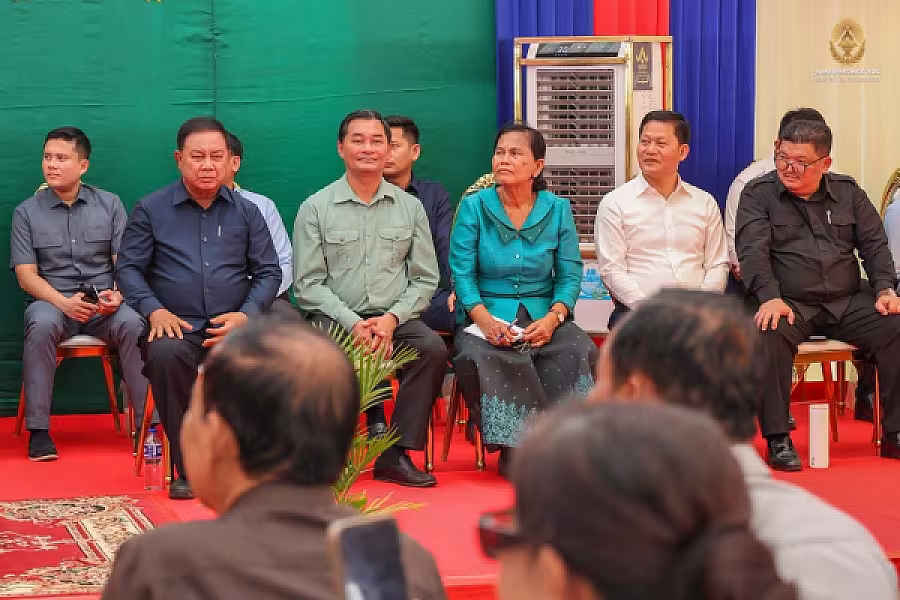 ឯកឧត្តម ហ៊ុន ម៉ានី អញ្ជើញសំណេះសំណាលជាមួយអតីតយុទ្ធជនចំនួនប្រមាណ ២ពាន់នាក់ ក្នុងខេត្តកំពង់ស្ពឺ - Image 2