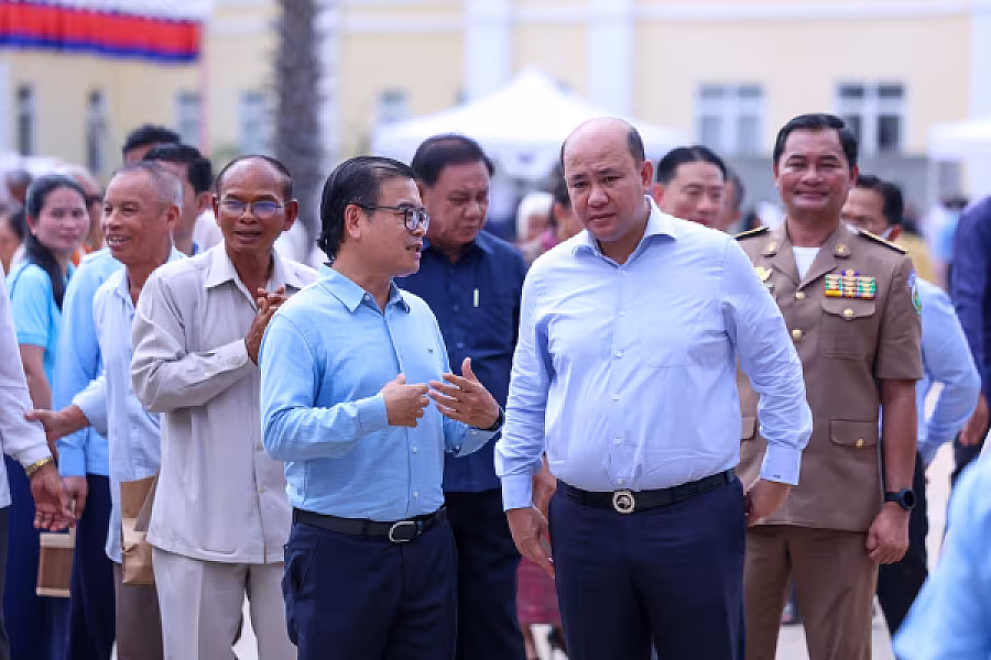 ឯកឧត្តម ហ៊ុន ម៉ានី អញ្ជើញសំណេះសំណាលជាមួយអតីតយុទ្ធជនចំនួនប្រមាណ ២ពាន់នាក់ ក្នុងខេត្តកំពង់ស្ពឺ - Image 11