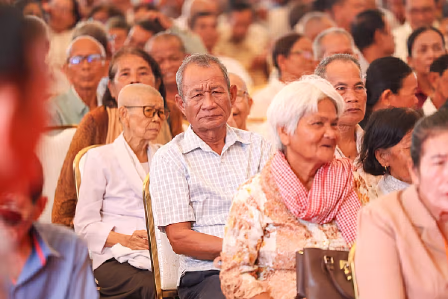 ឯកឧត្តម ហ៊ុន ម៉ានី អញ្ជើញសំណេះសំណាលជាមួយអតីតយុទ្ធជនចំនួនប្រមាណ ២ពាន់នាក់ ក្នុងខេត្តកំពង់ស្ពឺ - Image 23