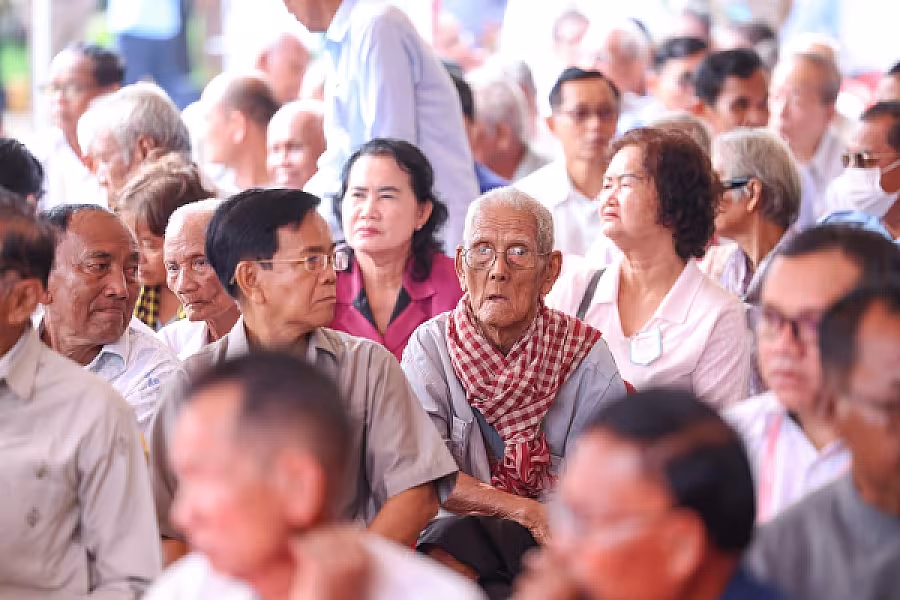 ឯកឧត្តម ហ៊ុន ម៉ានី អញ្ជើញសំណេះសំណាលជាមួយអតីតយុទ្ធជនចំនួនប្រមាណ ២ពាន់នាក់ ក្នុងខេត្តកំពង់ស្ពឺ - Image 25