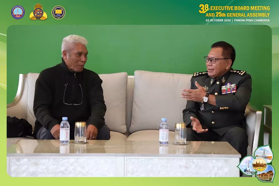 ឯកឧត្តម អ៊ុំ សុខ អញ្ជើញទទួលគណៈប្រតិភូសមាគមអតីតយុទ្ធជនប្រទេសទីម័រឡេស្តេនៅច្រកពិសេសនៃអាកាសយានដ្ឋានអន្តរជាតិតេជោ - Image 5