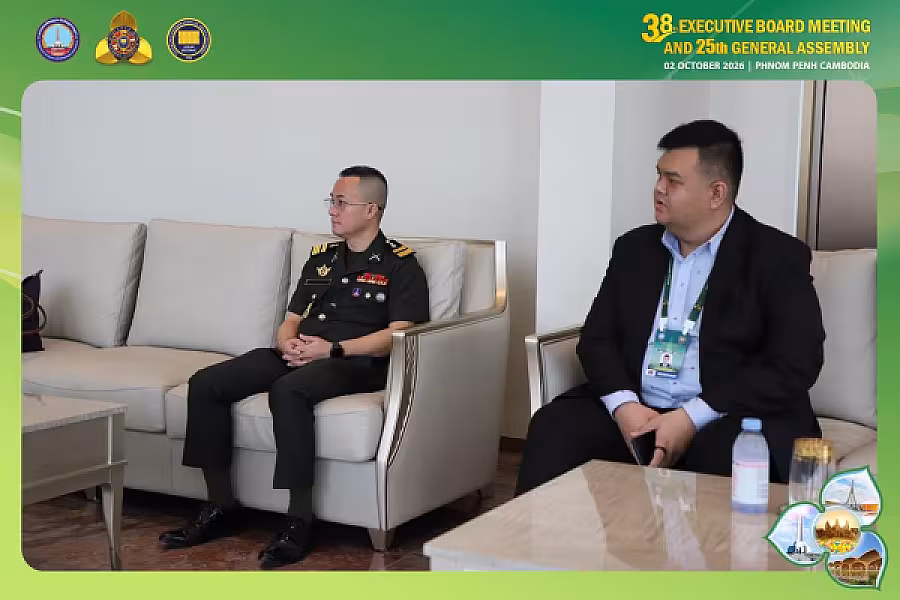 ឯកឧត្តម អ៊ុំ សុខ អញ្ជើញទទួលគណៈប្រតិភូសមាគមអតីតយុទ្ធជនប្រទេសទីម័រឡេស្តេនៅច្រកពិសេសនៃអាកាសយានដ្ឋានអន្តរជាតិតេជោ - Image 6