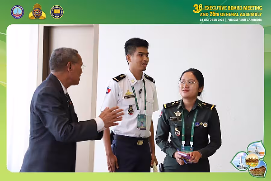 ឯកឧត្តម អ៊ុំ សុខ អញ្ជើញទទួលគណៈប្រតិភូសមាគមអតីតយុទ្ធជនប្រទេសទីម័រឡេស្តេនៅច្រកពិសេសនៃអាកាសយានដ្ឋានអន្តរជាតិតេជោ - Image 9