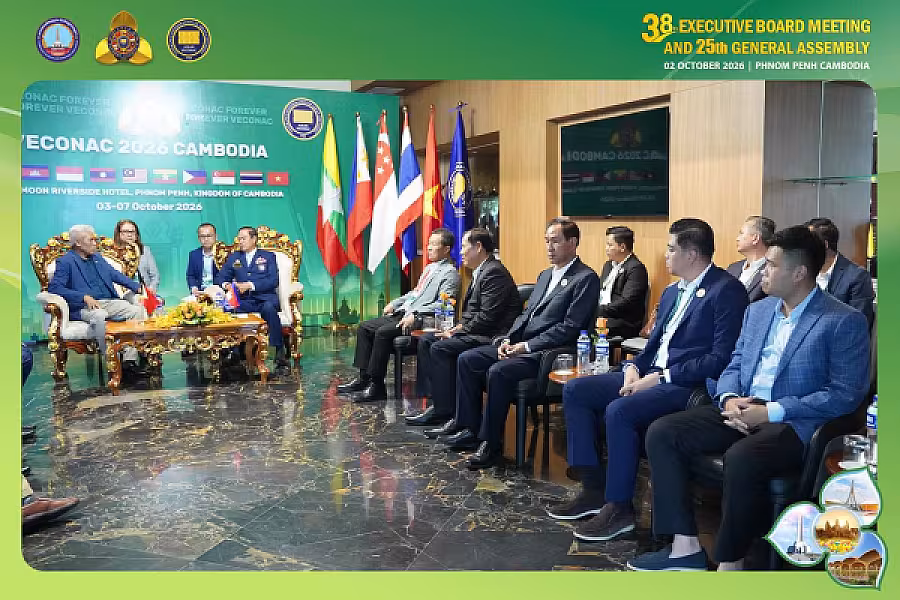 ឯកឧត្តម គន់ គីម អញ្ជើញជួបសវនាការជាមួយ ឧត្តមសេនីយ៍ទោ Joao Miranda អនុប្រធានទី១ សមាគមអតីតយុទ្ធជននៃសាធារណរដ្ឋប្រជាធិបតេយ្យទីម័រឡេស្តេ - Image 16