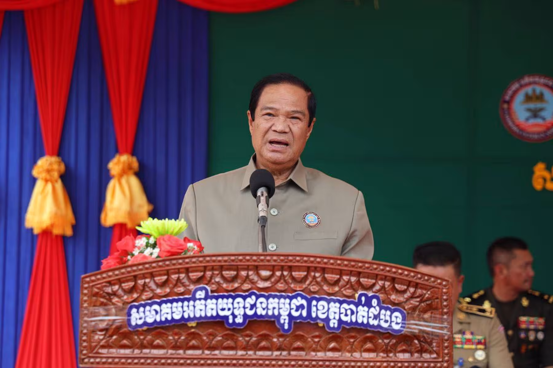 ឯកឧត្តមកិត្តិសង្គហបណ្ឌិត គន់ គីម ថ្លែងថា រាជរដ្ឋាភិបាលដឹកនាំដោយសម្តេចធិបតី ហ៊ុន ម៉ាណែត នឹងបន្តលើកស្ទួយជីវភាពអតីតយុទ្ធជន និងនិវត្តជនជានិច្ច