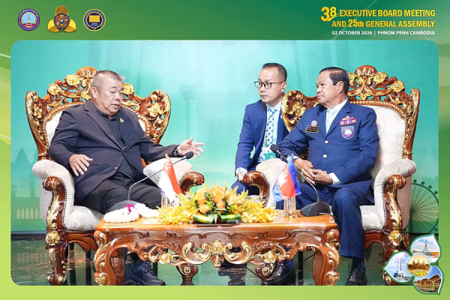 ឯកឧត្តម គន់ គីម អញ្ជើញជួបសវនាការជាមួយ ឯកឧត្តម BG (RET) Winston Toh សមាគមអតីតយុទ្ធជនសាធារណរដ្ឋសិង្ហបុរី - Image 2
