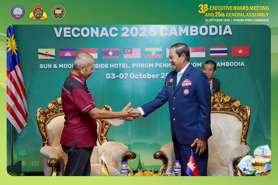 ឯកឧត្តម គន់ គីម អញ្ជើញជួបសវនាការជាមួយ ឯកឧត្តម Ramli Aabd Hadis ប្រធានសមាគមអតីតយុទ្ធជននៃកងកម្លាំងប្រដាប់អាវុធប្រ៊ុយណេ - Image 8