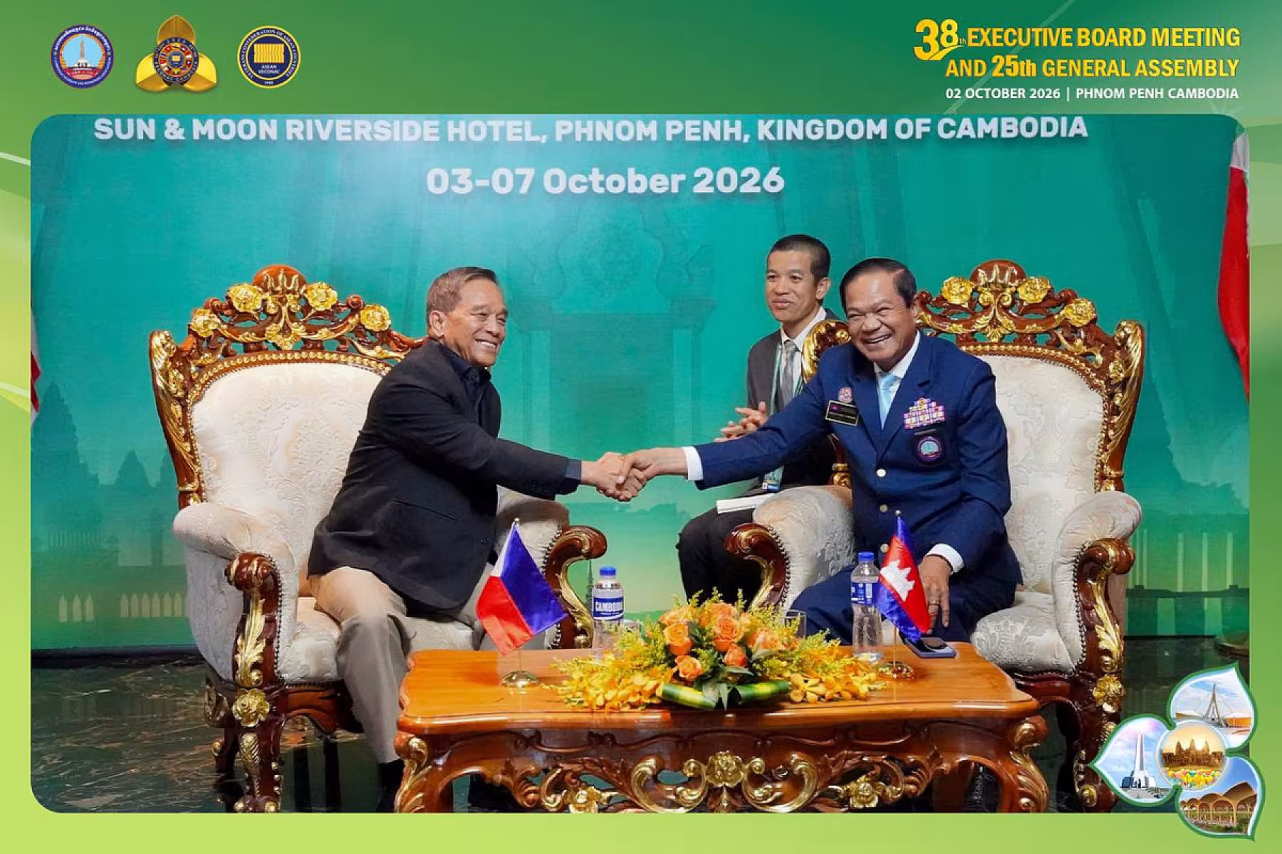 ឯកឧត្តម គន់ គីម អញ្ជើញជួបសវនាការជាមួយ ឯកឧត្តម រ៉ូមីអូ ឌី អាឡាមីលឡូ ប្រធានសមាគមអតីតយុទ្ធជនហ្វីលីពីន