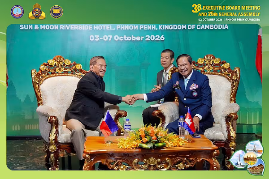 ឯកឧត្តម គន់ គីម អញ្ជើញជួបសវនាការជាមួយ ឯកឧត្តម រ៉ូមីអូ ឌី អាឡាមីលឡូ ប្រធានសមាគមអតីតយុទ្ធជនហ្វីលីពីន