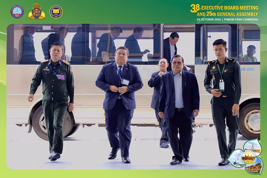 ប្រតិភូសមាគមអតីតយុទ្ធជនប្រទេសឡាវ បានអញ្ជើញមកដល់ព្រះរាជាណាចក្រកម្ពុជា
