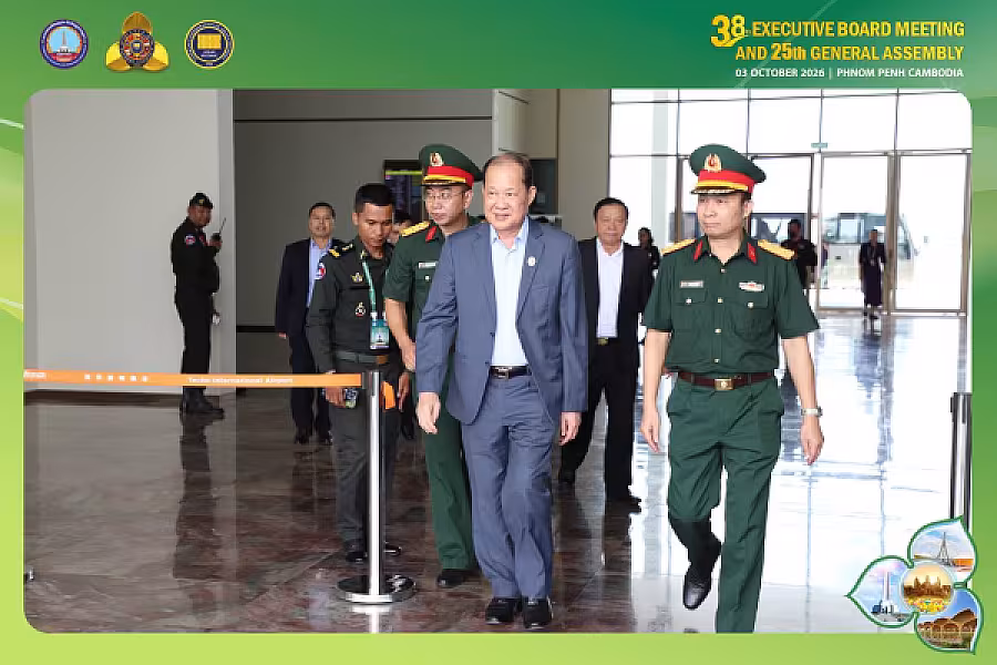 ប្រតិភូសមាគមអតីតយុទ្ធជនប្រទេសវៀតណាម បានអញ្ជើញមកដល់ព្រះរាជាណាចក្រកម្ពុជា