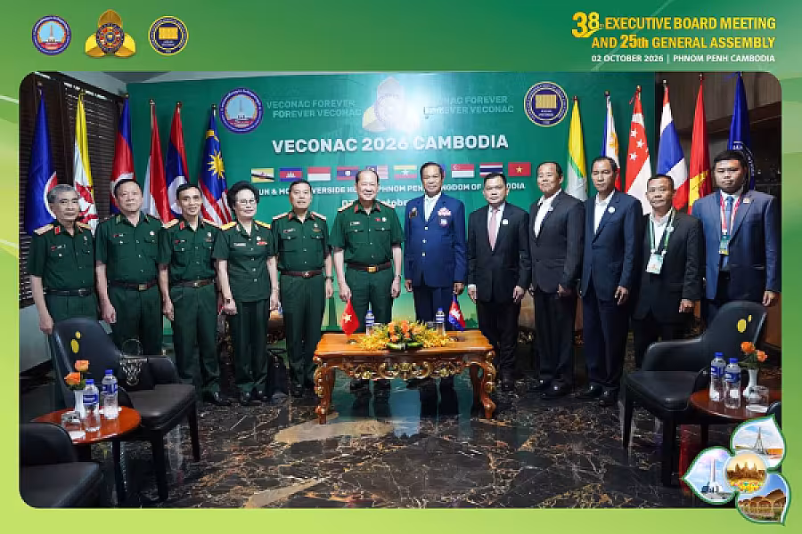 ឯកឧត្តមទេសរដ្ឋមន្ត្រី គន់ គីម ទទួលជួបពិភាក្សាការងារជាមួយ ប្រធានសមាគមអតីតយុទ្ធជនប្រទេសវៀតណាម - Image 20
