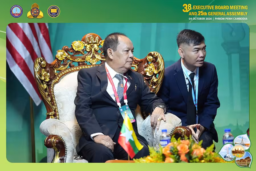 ឯកឧត្តមទេសរដ្ឋមន្ត្រី គន់ គីម ទទួលជួបពិភាក្សាការងារជាមួយ ប្រធានសមាគមអតីតយុទ្ធជនប្រទេសមីយ៉ាន់ម៉ា  - Image 4