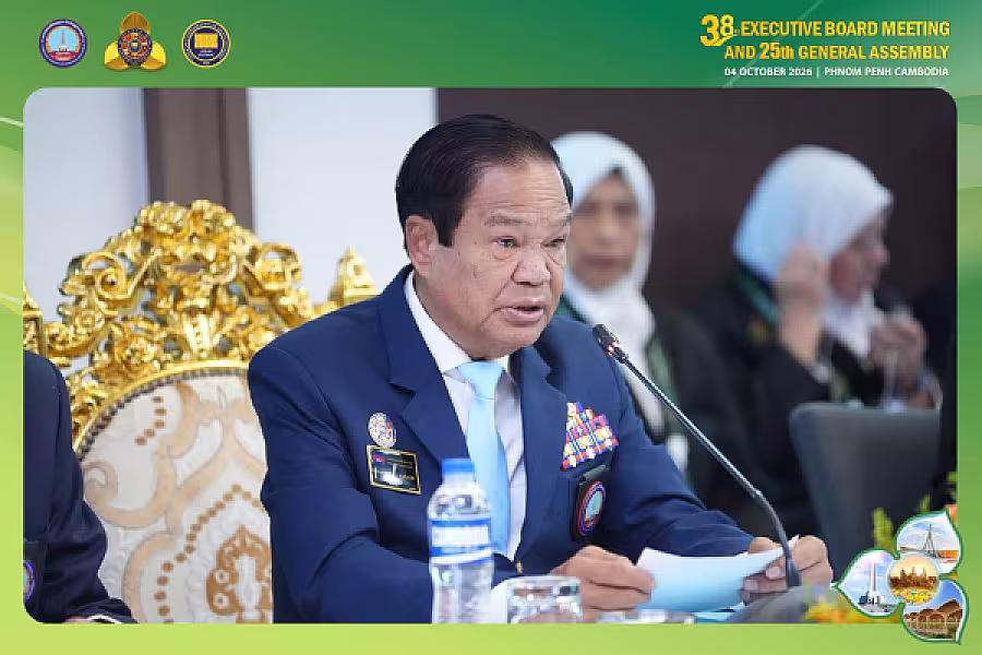 ឯកឧត្តម គន់ គីម ដឹកនាំ ប្រធាន និងប្រតិភូ VECONAC ចូលជួបសម្តែងការគួរសម និងពិភាក្សាការងារ ជាមួយ ឯកឧត្តមបណ្ឌិត កៅ គឹមហួន អគ្គលេខាធិការអាស៊ាន - Image 2