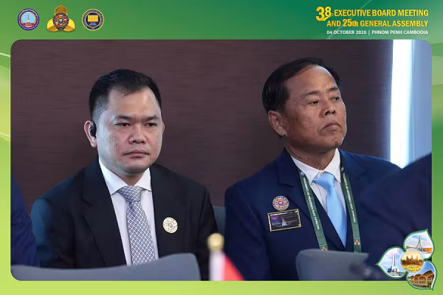 ឯកឧត្តម គន់ គីម ដឹកនាំ ប្រធាន និងប្រតិភូ VECONAC ចូលជួបសម្តែងការគួរសម និងពិភាក្សាការងារ ជាមួយ ឯកឧត្តមបណ្ឌិត កៅ គឹមហួន អគ្គលេខាធិការអាស៊ាន - Image 16
