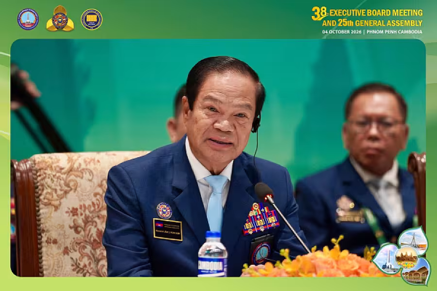 ឯកឧត្តម គន់ គីម អញ្ជើញបើកកិច្ចប្រជុំក្រុមប្រឹក្សាប្រតិបត្តិលើកទី៣៨ នៃសហព័ន្ធអតីតយុទ្ធជនបណ្តាប្រទេសអាស៊ាន (VECONAC)