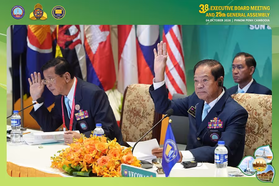 ឯកឧត្តម គន់ គីម ប្រធាន VECONAC អញ្ជើញបិទកិច្ចប្រជុំក្រុមប្រឹក្សាប្រតិបត្តិលើកទី៣៨ និងវេទិកាទុរកិច្ចលើកទី៤ - Image 2
