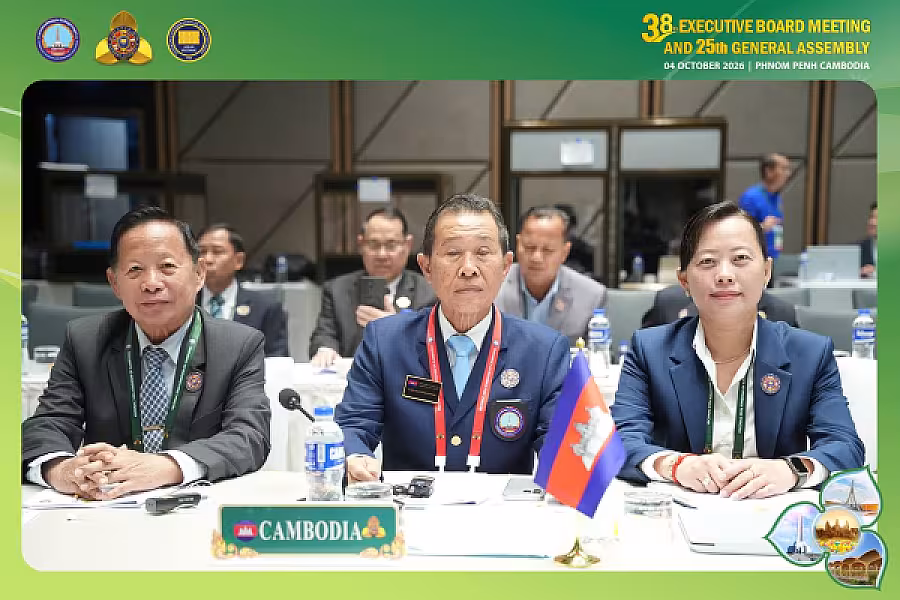 ឯកឧត្តម គន់ គីម ប្រធាន VECONAC អញ្ជើញបិទកិច្ចប្រជុំក្រុមប្រឹក្សាប្រតិបត្តិលើកទី៣៨ និងវេទិកាទុរកិច្ចលើកទី៤ - Image 5