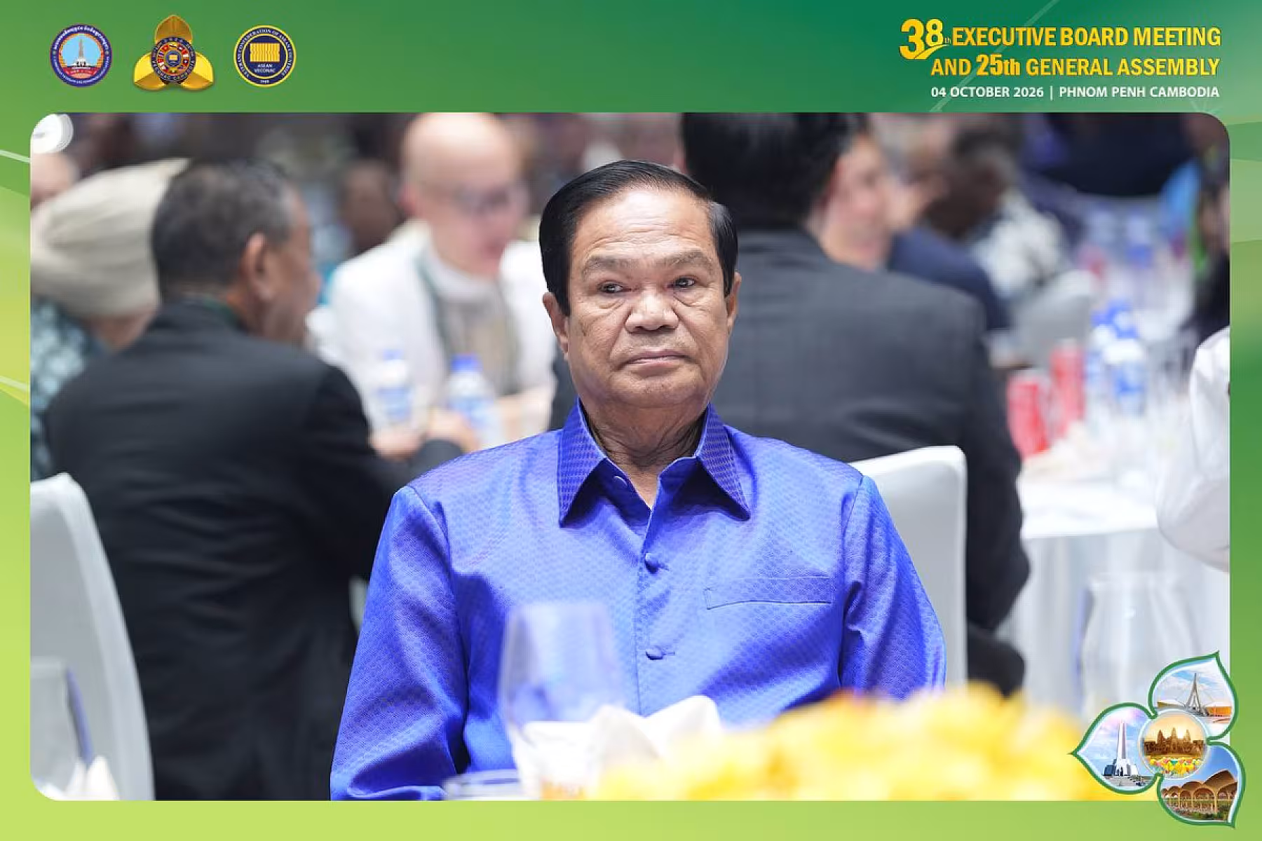 ឯកឧត្តមកិត្តិសង្គហបណ្ឌិត គន់ គីម អញ្ជើញជាអធិបតីក្នុងពិធីពិសាអាហារស្វាគមន៍ពេលល្ងាចជាមួយគណៈប្រតិភូ VECONAC