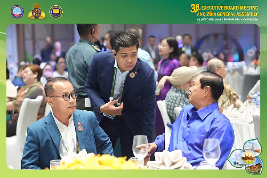 ឯកឧត្តមកិត្តិសង្គហបណ្ឌិត គន់ គីម អញ្ជើញជាអធិបតីក្នុងពិធីពិសាអាហារស្វាគមន៍ពេលល្ងាចជាមួយគណៈប្រតិភូ VECONAC - Image 3