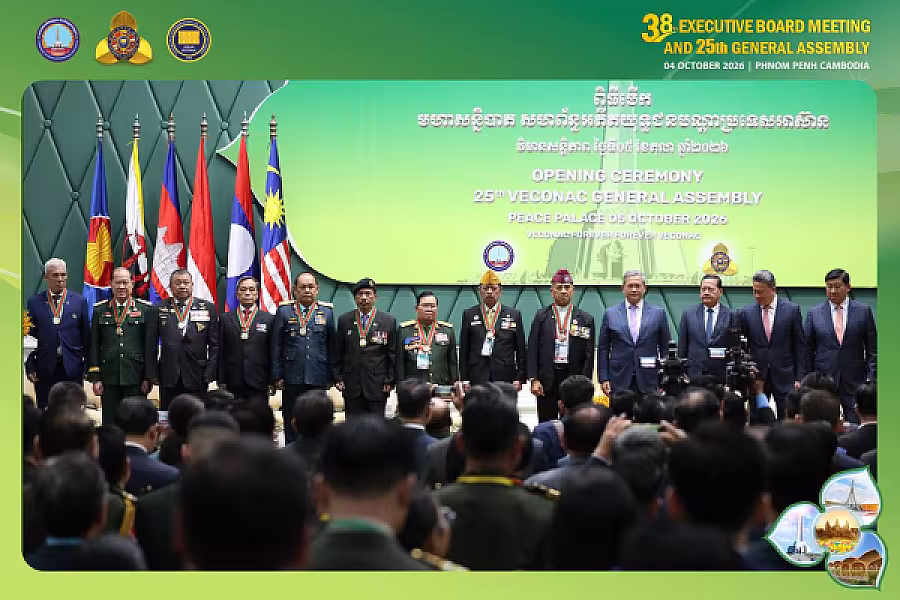 សម្តេចមហាបវរធិបតី ហ៊ុន ម៉ាណែត អញ្ជើញជាអធិបតីដ៏ខ្ពង់ខ្ពស់ក្នុងពិធីបើកមហាសន្និបាត សហព័ន្ធអតីតយុទ្ធជនបណ្តាប្រទេសអាស៊ាន VECONAC - Image 9