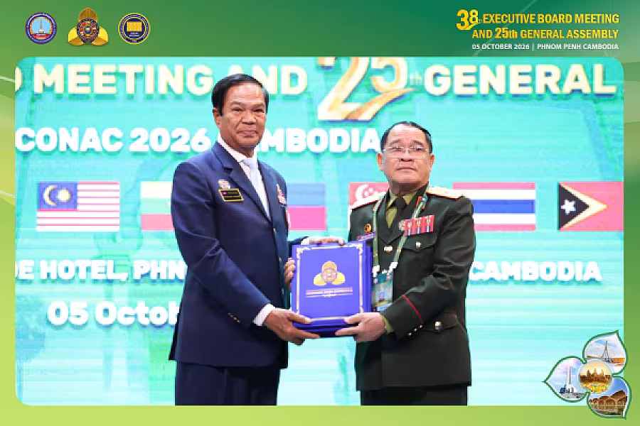 ឯកឧត្តមសន្តិបណ្ឌិត នេត សាវឿន អញ្ជើញបំពាក់មេដាយកិត្តិយស និង ប័ណ្ណសរសើរជូនប្រធាន VECONAC និងថ្នាក់ដឹកនាំសមាគមបណ្តាប្រទេសជាសមាជិក - Image 22